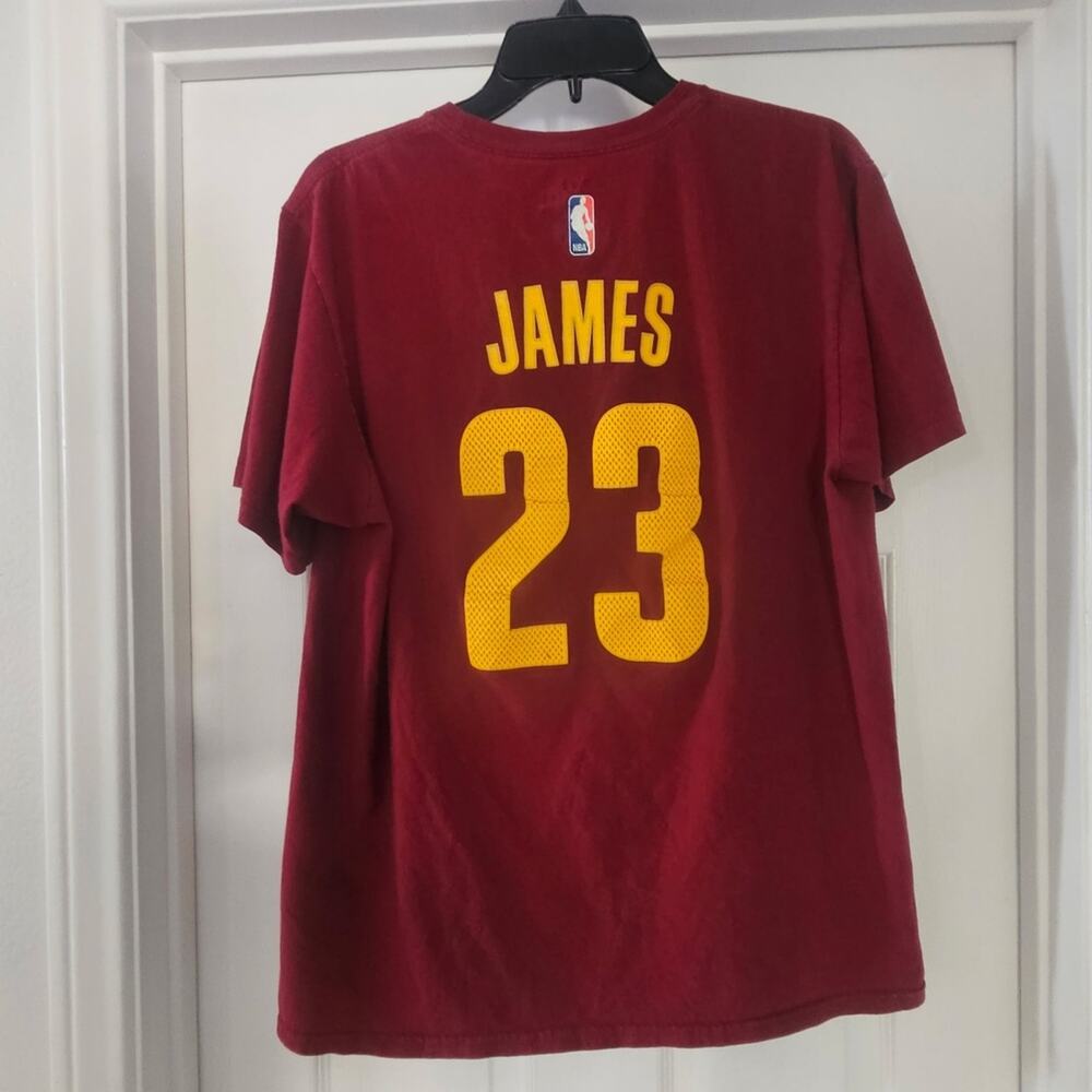 NBA Maroon and Yellow Player Tee